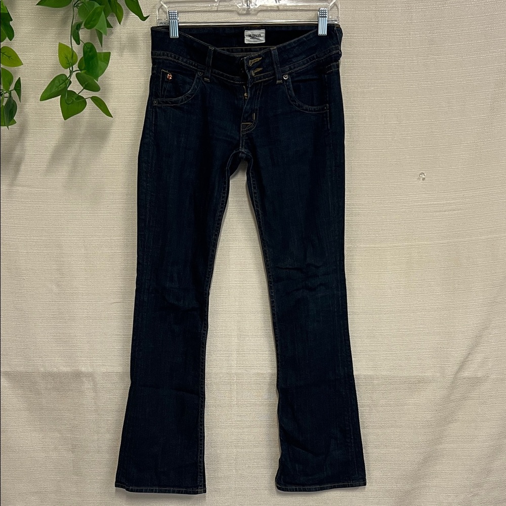 Hudson Jeans Dark Blue Flare Leg
